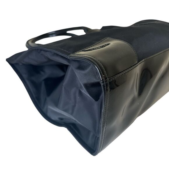 TORY BURCH Black Nylon Ella Tote New - Picture 6 of 13